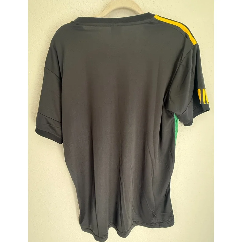 Adidas Tanzania National Team Soccer Jersey Black 2XL Home Aeroready Style